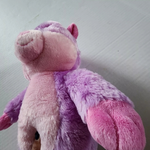 Build A Bear Workshop Otterly Adorable Otter Pink Purple Plush Stuffed Animal 23 - Picture 2 of 7